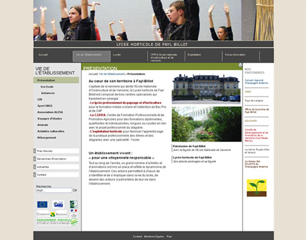 SITE WEB HISCANT