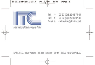 CARTE DE VISITE ITC 